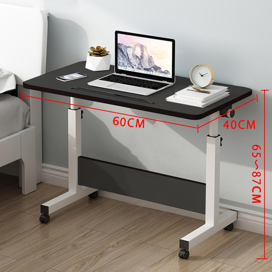 昇降デスク 折りたたみテーブル 幅60/80CM×奥行40CM 高さ調節可 机