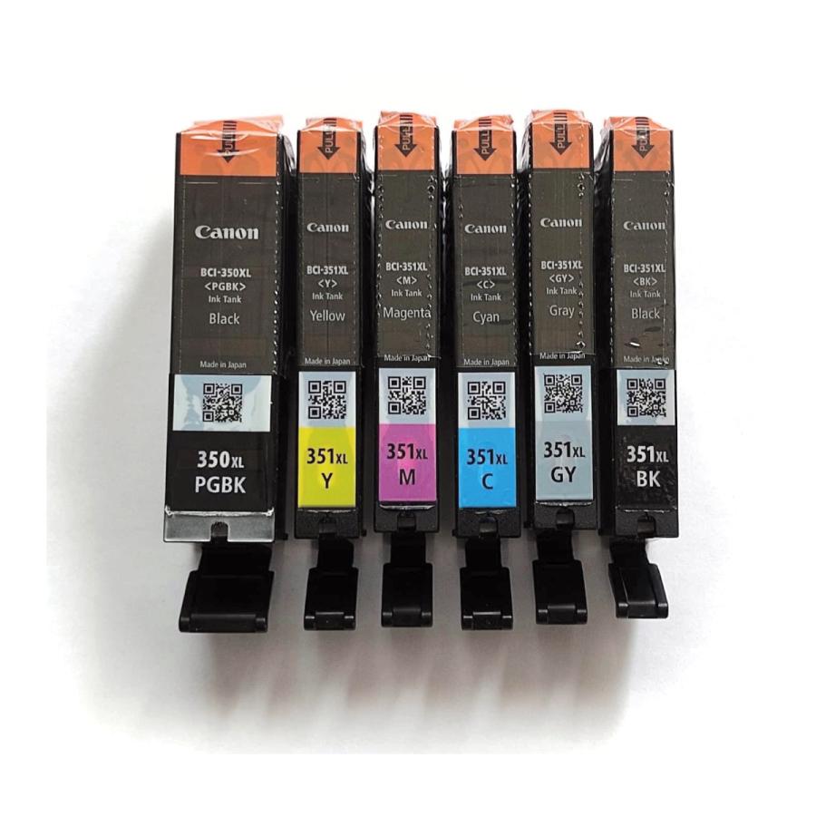 キヤノン（Canon） 大容量 純正 インク カートリッジ BCI-351XL(BK/C/M