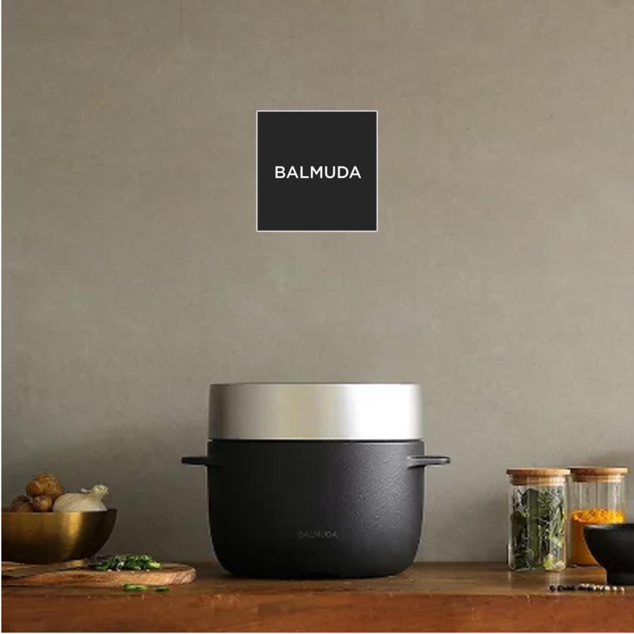 BALMUDA The Gohan BALMUDA（バルミューダ） 3合炊き 電気炊飯器 K03A