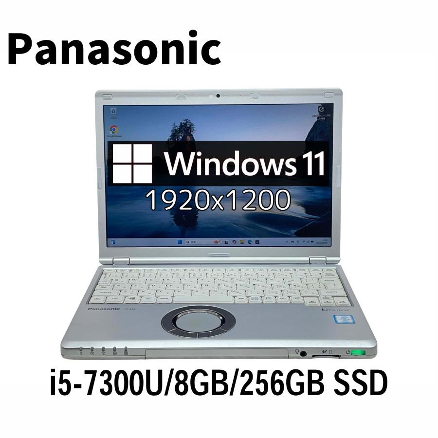 Let's note SV Panasonic CF-SZ6 12型 Intel Core i5-7300U/8GB/256GB