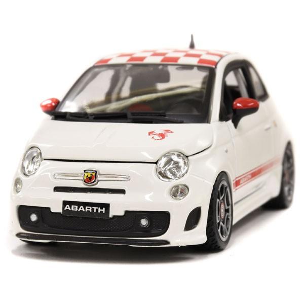 アバルト（ABARTH） 1/24 アバルト純正500ABARTHミニチュアモデル