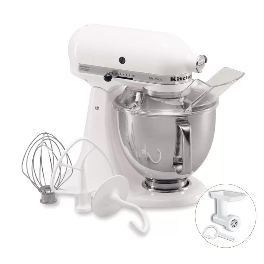 KitchenAid（キッチンエイド） アルチザン スタンドミキサー 4.8L 白
