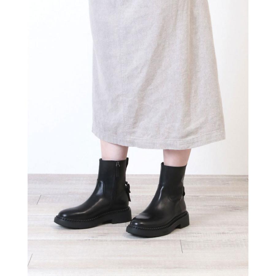 ASH（アッシュ） サイドジップ ショートブーツ MAGNUM 139135 BLACK