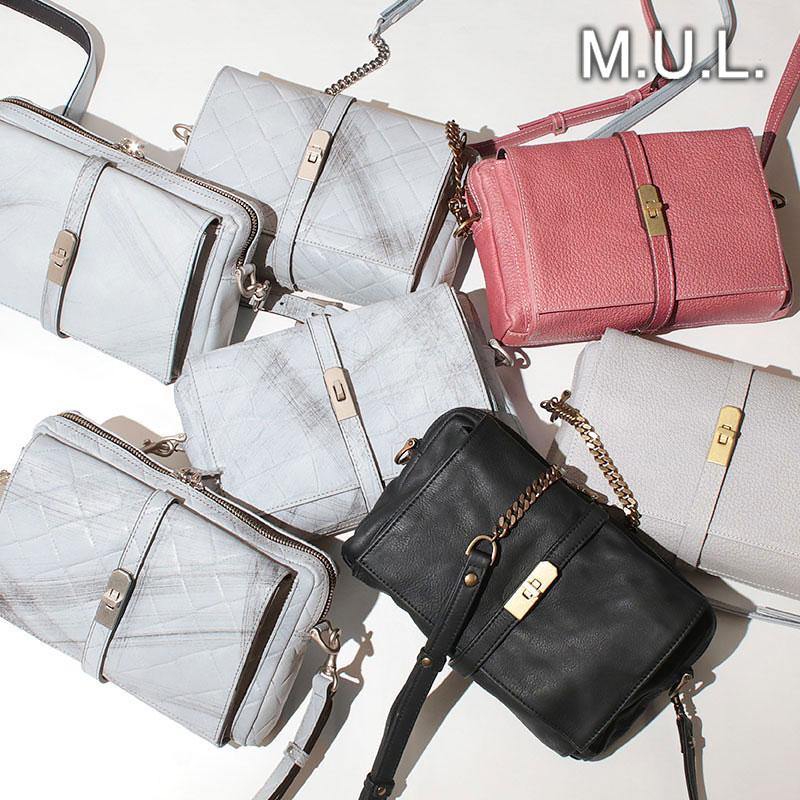 ショルダーバッグ エムユーエル MUL 2種類から選べるストラップ MUL