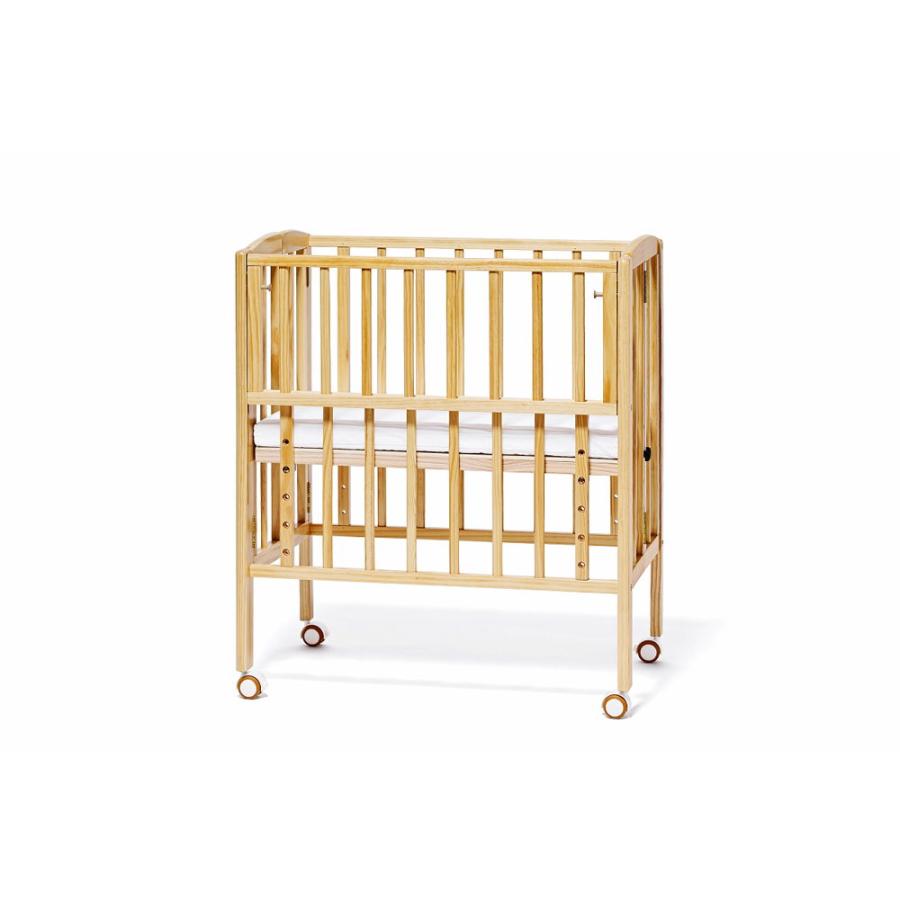 大和屋 リリト リトルベビーベッド 折りたたみ式(ナチュラル) リリトNA