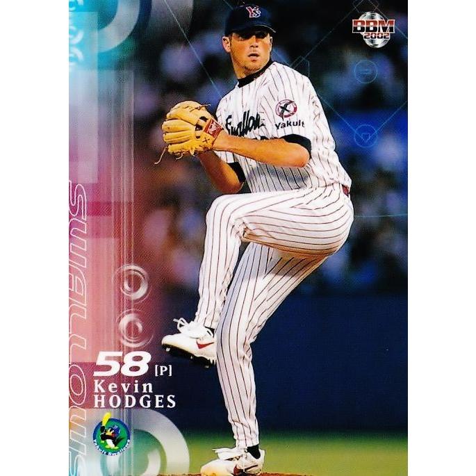 11 【ホッジス/ヤクルトスワローズ】2002 BBM ベースボールカード 1st