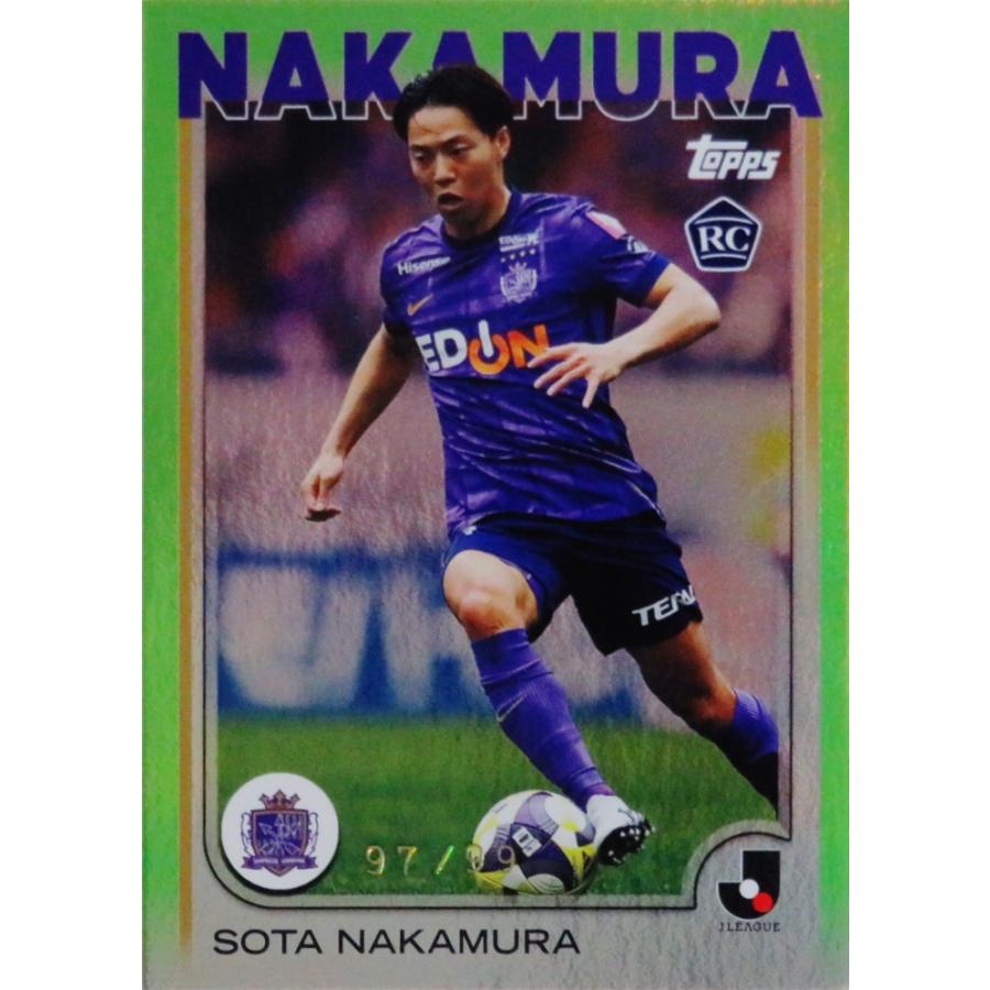 中村草太(ROOKIE)/サンフレッチェ広島】2025 Topps Jリーグ フラッグ