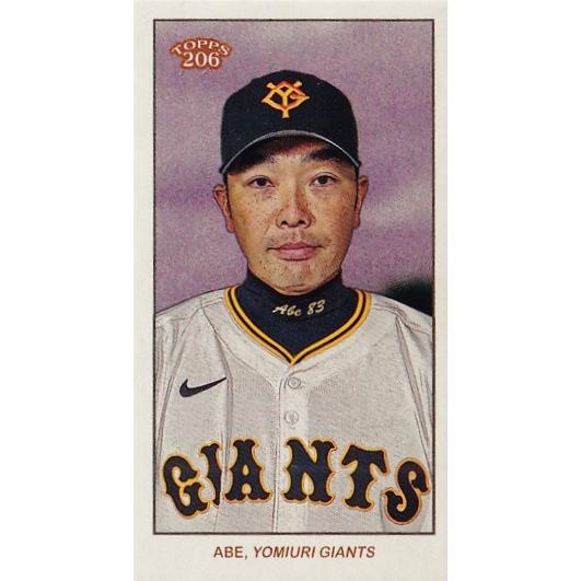 70 【阿部慎之助/読売ジャイアンツ】2024 Topps 206 NPB ベースボール