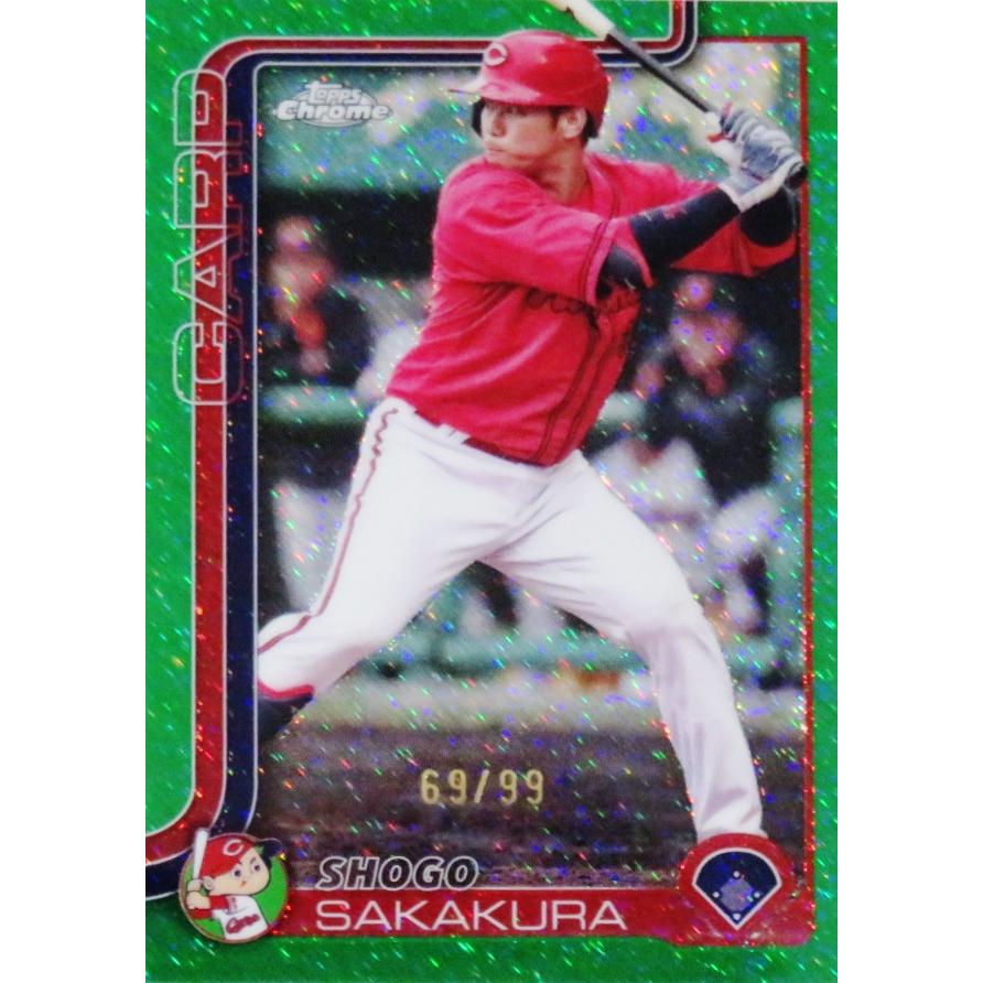 坂倉将吾/広島東洋カープ】2025 Topps Chrome NPBベースボールカード