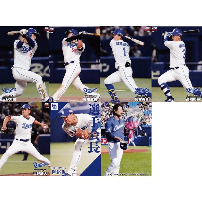 中日ドラゴンズ】カルビー 2024 プロ野球チップス第2弾 [チーム別
