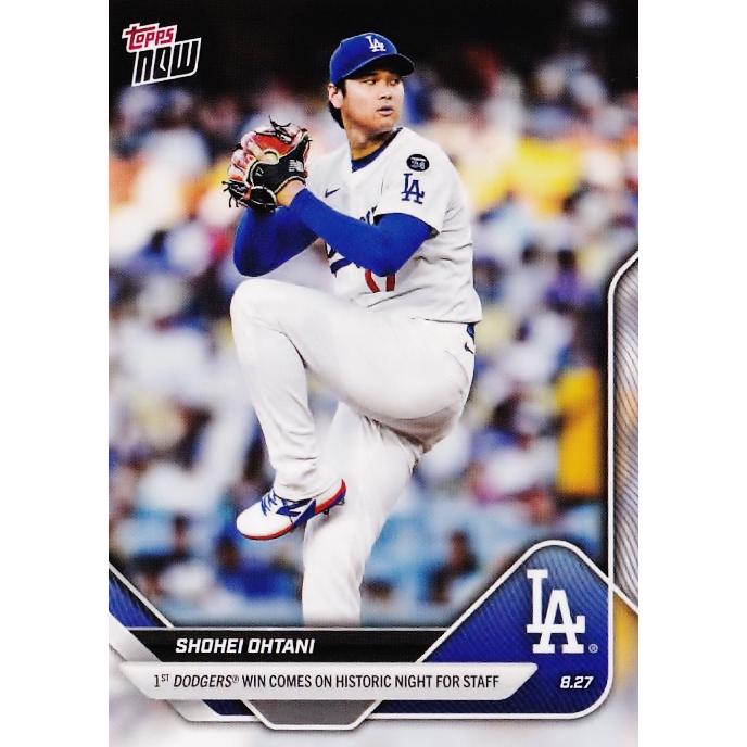 621【大谷翔平/ドジャース】2025 MLB TOPPS NOW [2025.8.27] 749日ぶり
