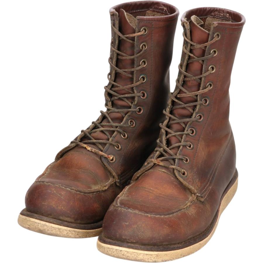 古着 90~00年代 レッドウィング RED WING 刺繍羽根タグ 877 Uチップ