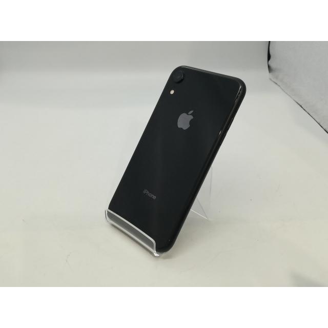 中古】Apple SoftBank 【SIMロック解除済み】 iPhone XR 64GB ブラック