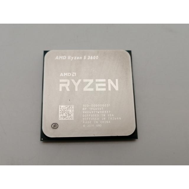 中古】AMD Ryzen 5 3600 (3.6GHz/TC:4.2GHz) BOX AM4/6C/12T/L3 32MB