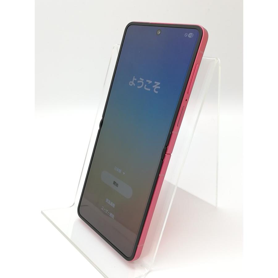 中古】SAMSUNG 国内版 【SIMフリー】 Galaxy Z Flip7 コーラルレッド