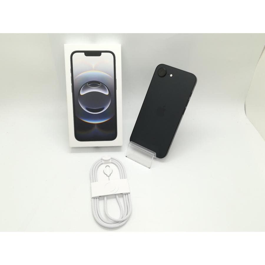 中古】Apple 国内版 【SIMフリー】 iPhone 16e 256GB ブラック MD1T4J
