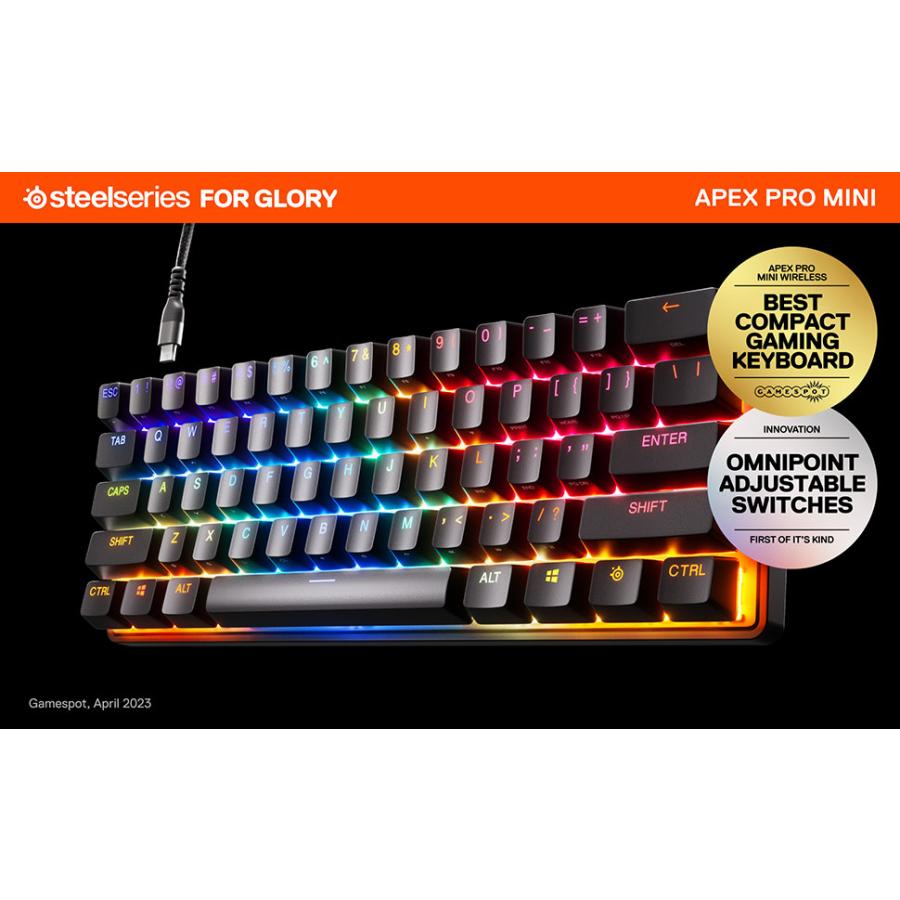 APEX（SteelSeries） SteelSeries ラピッドトリガー Apex Pro Mini