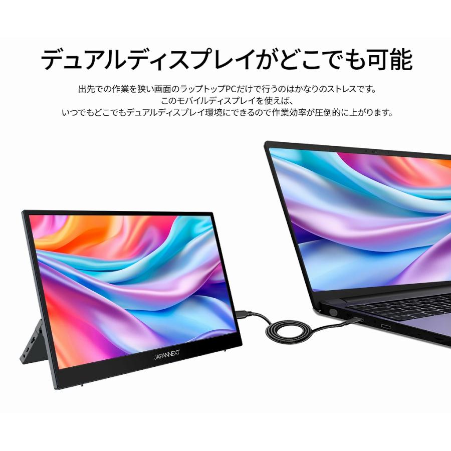 JAPANNEXT（ジャパンネクスト） JAPANNEXT 14.1インチ IPSパネル搭載