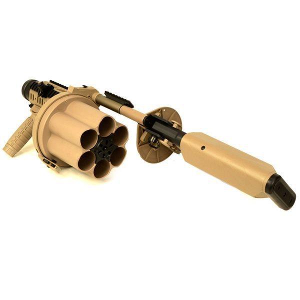 ICS MGL140 タイプ リボルバー グレネードランチャー タンカラー