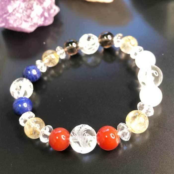 方位除け四神ブレスレット 女性用 HL-2434 パワーストーン