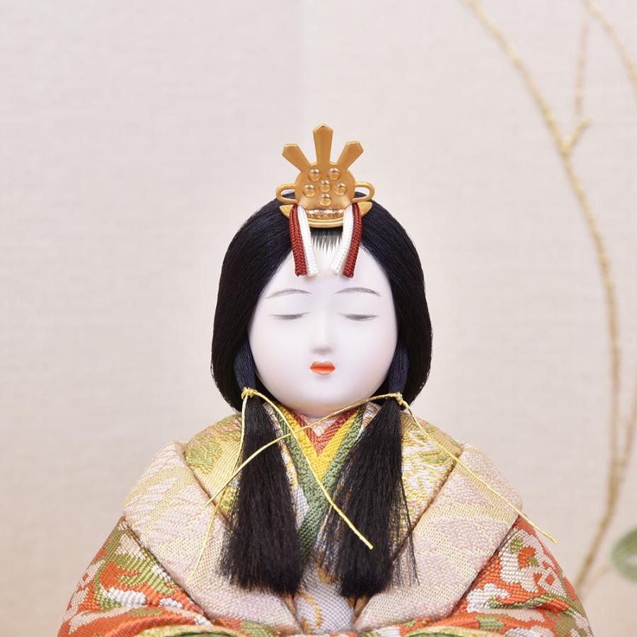 雛人形 コンパクト 木目込み 一秀 モダン インテリア かわいい