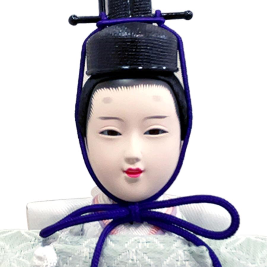 久月 雛人形 ひな人形 お祝い ケース飾り 五人飾り アクリル ピンク