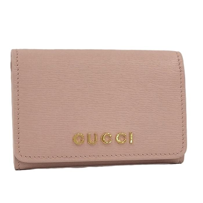 GUCCI（グッチ） カードケース 名刺入れ レザー ピンク 790101 : JJ