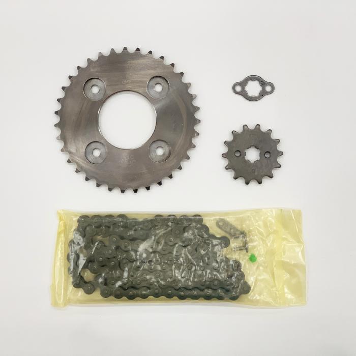 ホンダ純正 チェーン スプロケットセット スーパーカブ110 (JA10) 用
