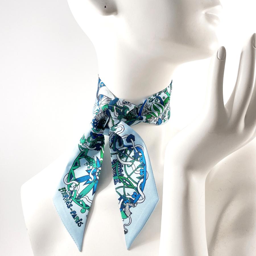 HERMES（エルメス） ツイリー スカーフ La Folle Parade ラ フォル