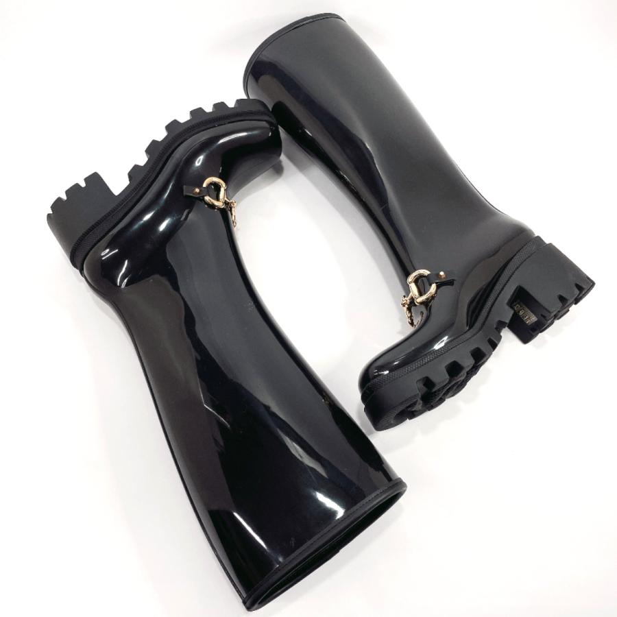 GUCCI（グッチ） ブーツ 659707 ホースビット レインブーツ ロング