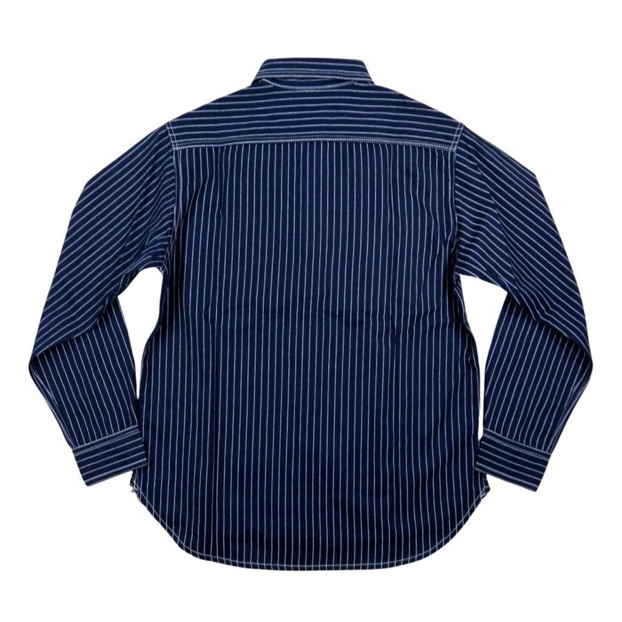 HOUSTON（ヒューストン） インディゴ ツイル 長袖 ウォバッシュ