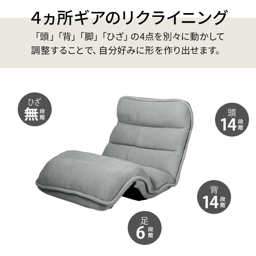 iellio 座椅子 ソファーベッド 一人掛け ハイバック リクライニング