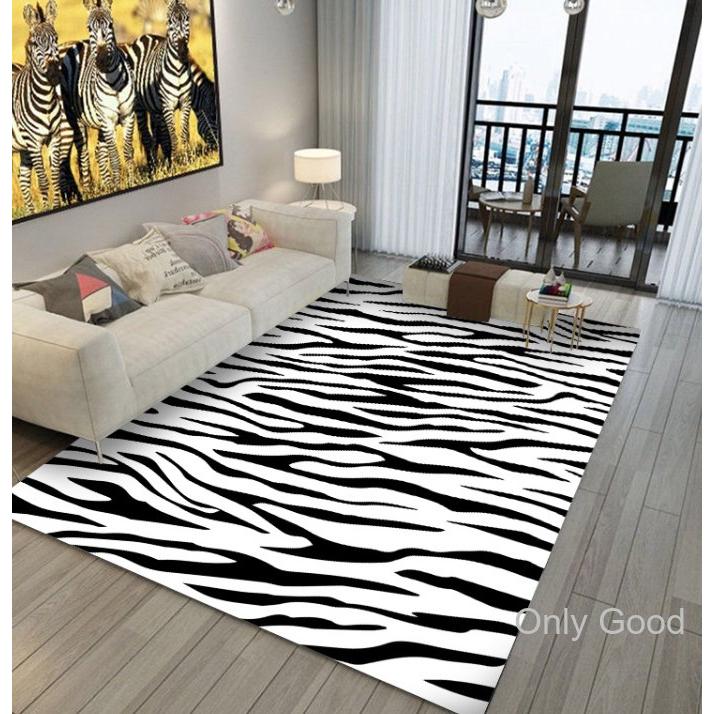 カーペットアニマルデザイン カラー ラグ アニマル柄 ゼブラ柄