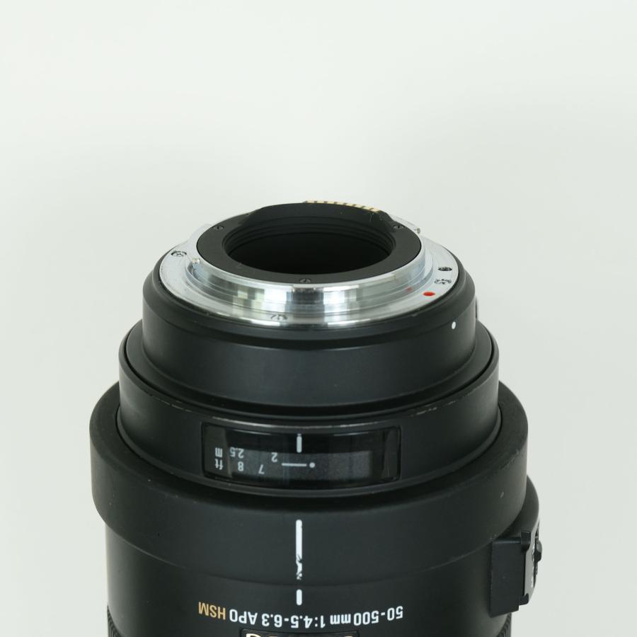 並品] SIGMA APO 50-500mm F4.5-6.3 DG OS HSM (キヤノンEF用