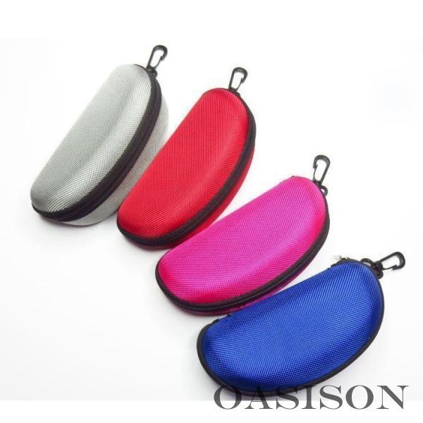 メガネケース サングラスケース フック付き 大型 大きめ ハードケース
