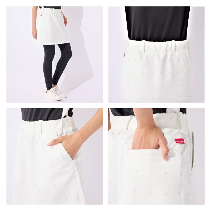 Marie Claire（マリ クレール） レディース 飛び柄 レギンス付き