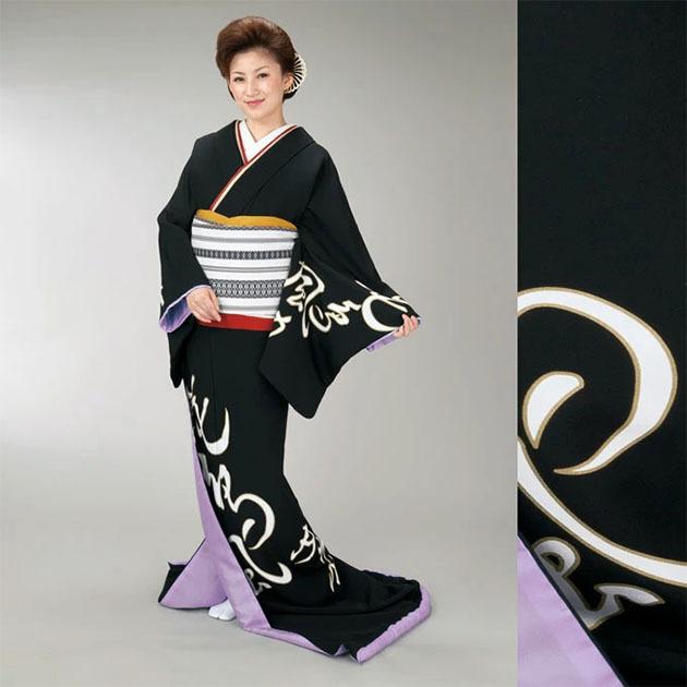 裾引き 踊り すそひき オリジナル 着物 舞台 大衆演劇 ステージ 衣装