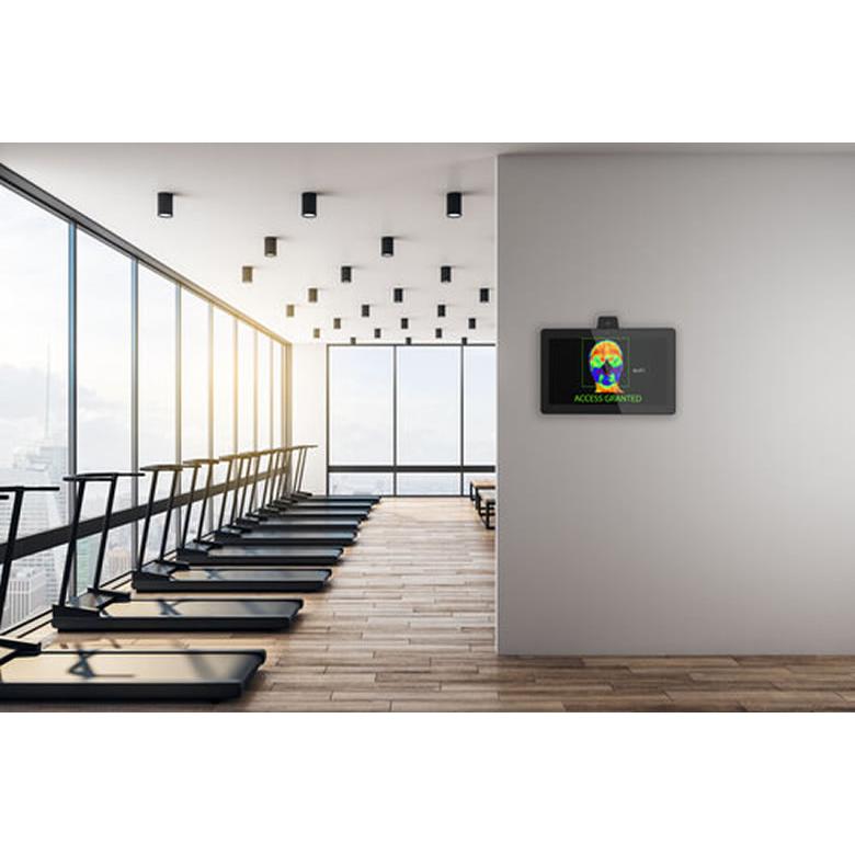 非接触型スピードAIサーモタブレットTAURI21inch＋専用スタンドセット