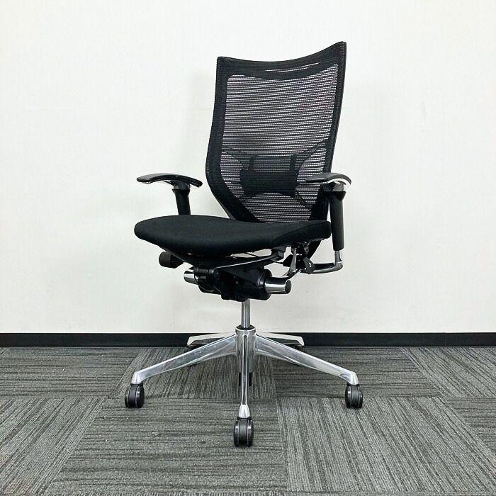 EFK40 オカムラ バロンチェア CP82BR ブラック デスクチェア バロン