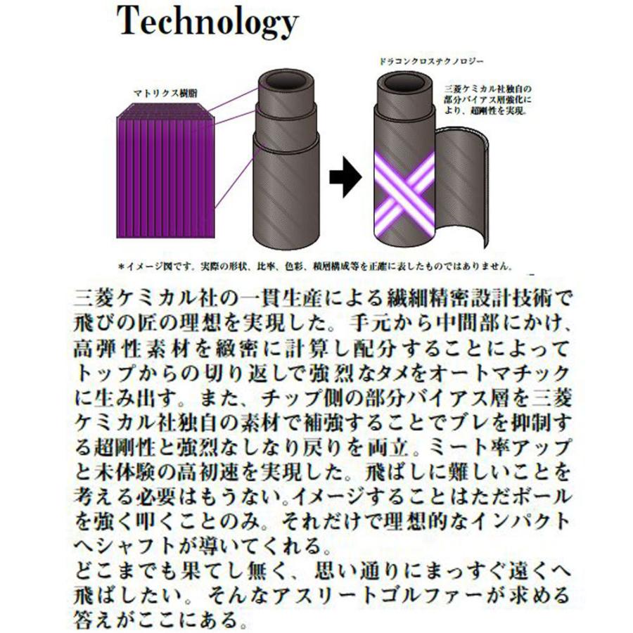 ワークスゴルフ ディアマナ for ドラコン PXG用 スリーブ付シャフト