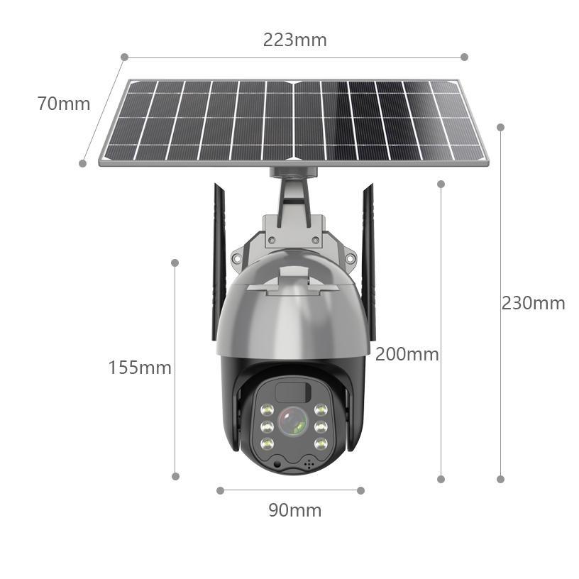 防犯カメラ 屋外 電源不要 ワイヤレス 家庭用 ソーラー 分離式 一体式