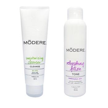 モデーア◇リフレッシングクレンザー3本◇▽化粧水4本