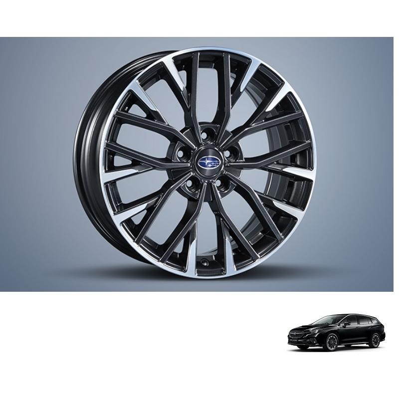 レヴォーグ アルミホイール 18インチ(切削光輝)1本分「スバル純正