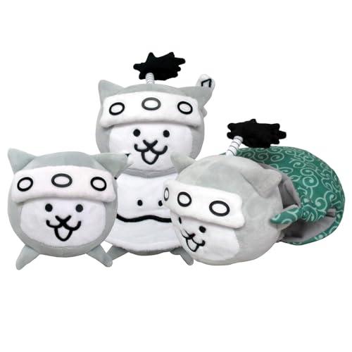 にゃんこ大戦争 ぬいぐるみ進化系シリーズ ネコ忍者セット : お買い得