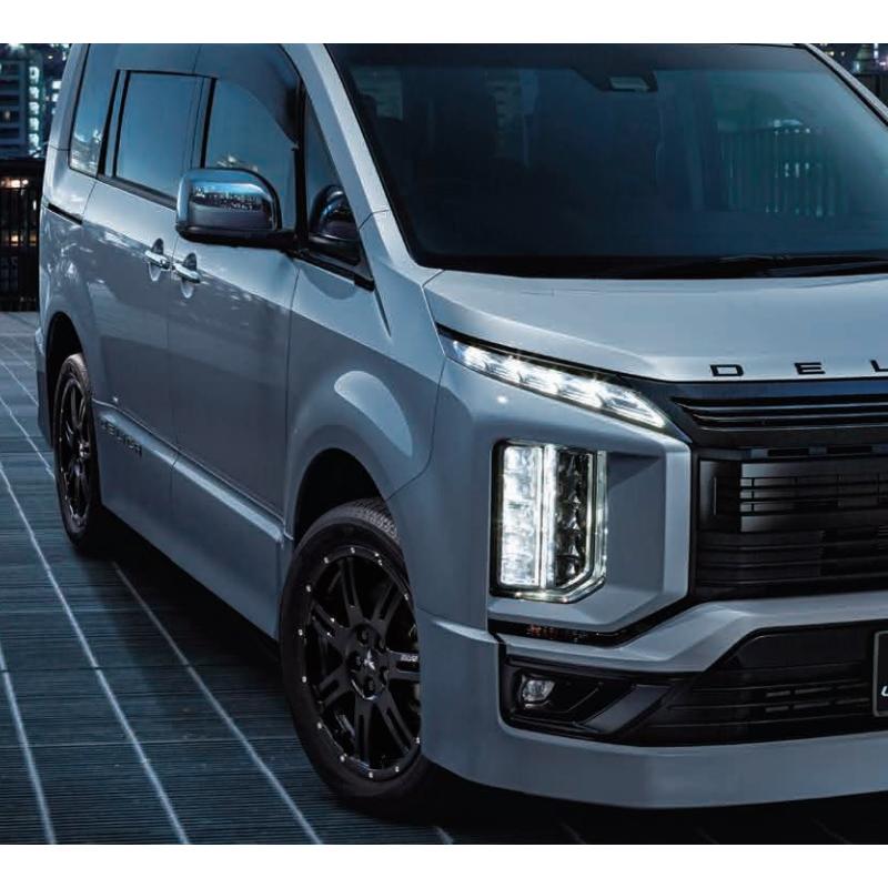 三菱（MITSUBISHI） (M)RAYS アルミホイール(ブラック×マシニング