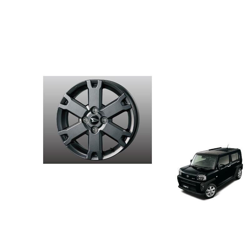ダイハツ（DAIHATSU） アルミホイール(1本) 15インチ・ガンメタ