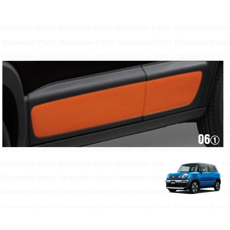 クロスビー ドアスプラッシュガードパネルデセット(ZWDフレイム