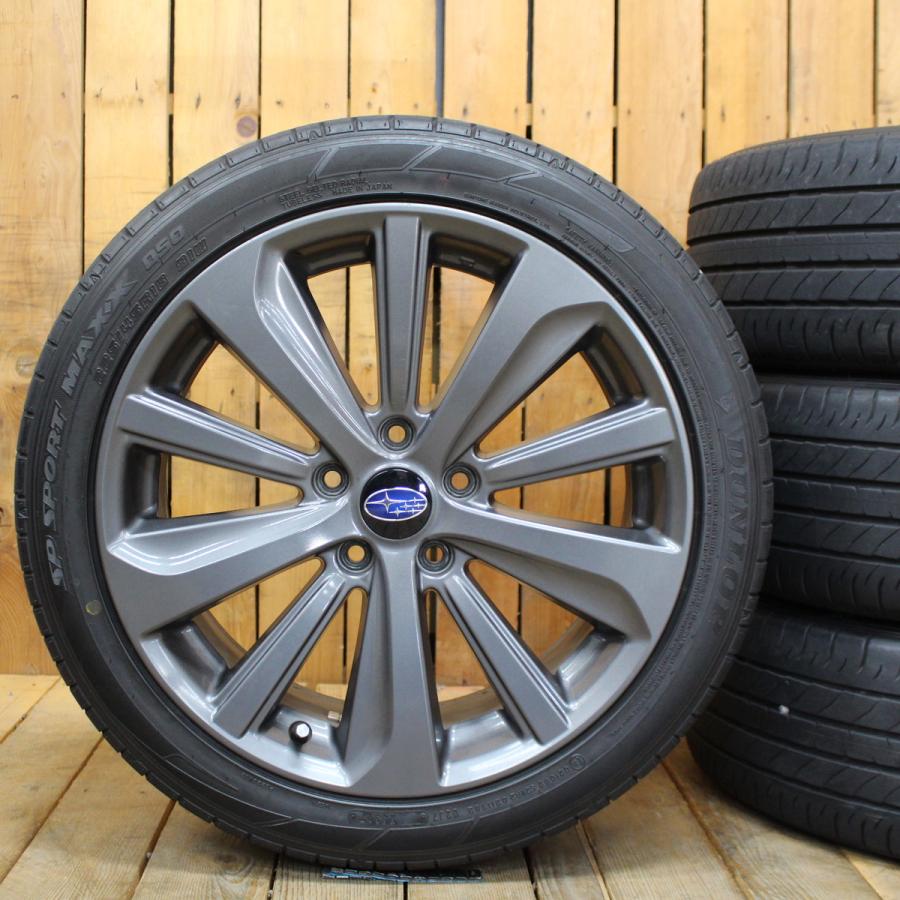 WRX S4 SUBARU スバル 純正 18インチ ダンロップ スポーツマックス 225