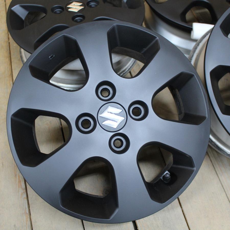 ワゴンR SUZUKI スズキ 純正 14インチ マットブラック塗装品 4.5J+50