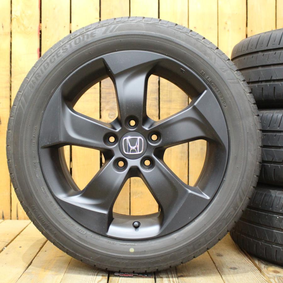 ホンダ（HONDA） RU ヴェゼル 純正 ブラック 17インチ 7J+55